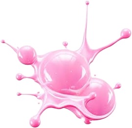 a pink liquid splashing on a white background.jpg